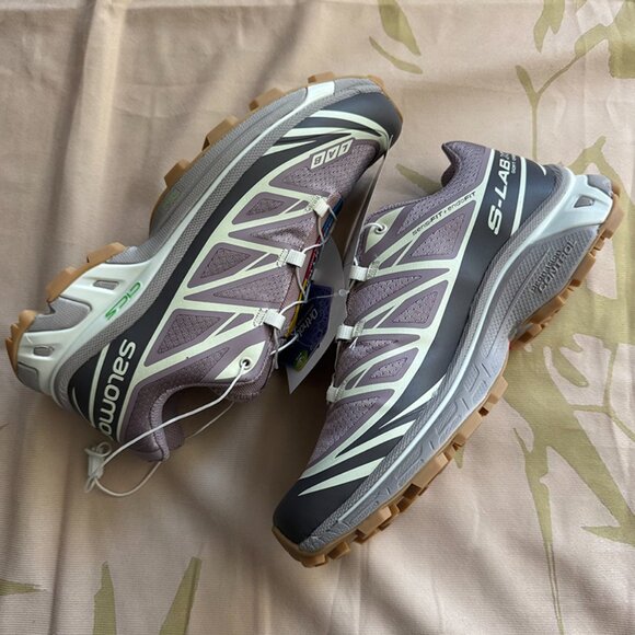 Salomon Xt-6 Purple Low-Top Sneakers - Picture 6 of 7